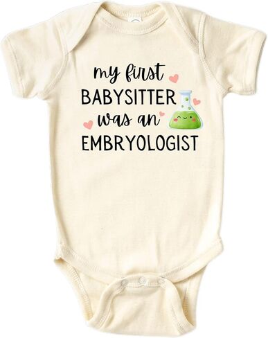 Baby Onesie® My First Baby Sitter IVF Baby Clothing for Baby Shower Gift in Kuwait