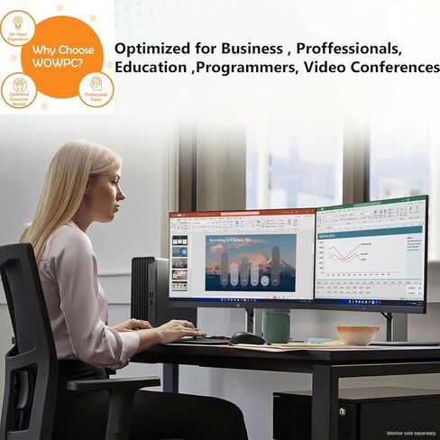 HP ProDesk 400 G9 SFF Business Desktop Computer, Intel Hexa Core i5-12500 (Beat i7-11700), HDMI, Display Port, WiFi, RJ-45, Keyboard & Mouse, Windows 11 Pro (16GB RAM | 512GB SSD) in Saudi Arabia
