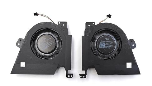 مروحة تبريد وحدة المعالجة المركزية + وحدة معالجة الرسومات البديلة لـ ROG Zephyrus Duo 16 GX650P GX650PY GX650PY-XS97 GX650PZ GX650PZ-XS96 GX650R GX650RM GX650RM-ES74 GX650RW GX650RW-XS96 GX650RX لاب توب GX650RX-XS97 in Kuwait