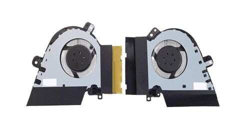Laptop CPU GPU Cooling Fan Compatible for ASUS Zephyrus M15 GU502G GU502GW GU502GU GU502L GU502LWS 13NR0240T02211 13NR02X0T02011(CPU GPU Fan) in Kuwait