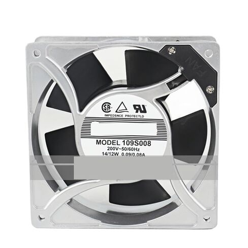 مروحة 109S008/ 109S078UL 12038 200 فولت 14/12 وات 0.09/0.08 أمبير تبريد 120 × 38 مم in Kuwait
