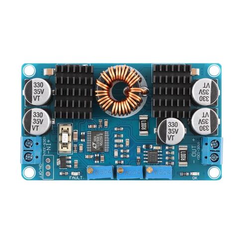 LTC3780 DC-DC Buck-Boost Converter Solar Car Charger 10A Dual Mode Power Supply Module in Kuwait