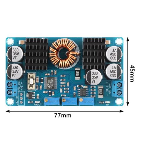 LTC3780 DC-DC Buck-Boost Converter Solar Car Charger 10A Dual Mode Power Supply Module in Kuwait