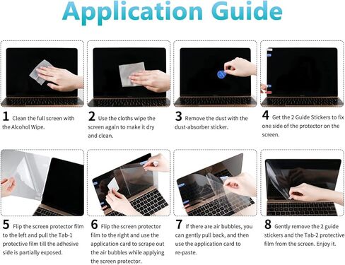 F FORITO 2-PACK 14 inch Crystal Clear Laptop Screen Protector, Compatible with HP Pavilion Plus 14"/ HP ENVY 14" with 16:10 Aspect Ratio, Anti Scratch and Smudge Resistant in Saudi Arabia
