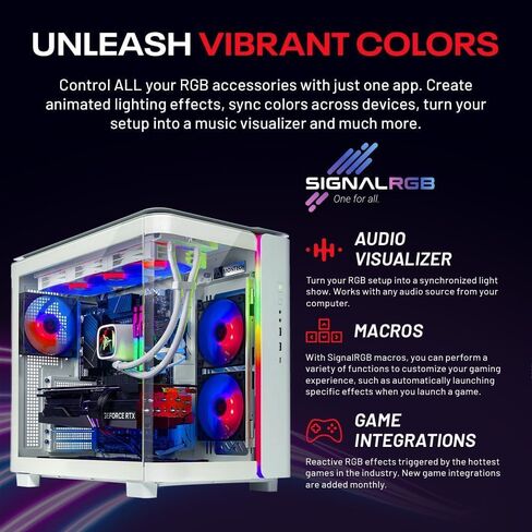 Skytech King 95 Gaming PC Desktop, Ryzen 7 9700X 3.8 GHz (5.5GHz Turbo Boost), NVIDIA RTX 5070 12GB GDDR7, 1TB Gen4 SSD, 32GB DDR5 RAM 6000 RGB, 850W Gold PSU, 360mm ARGB AIO, Wi-Fi, Win 11 Home in Saudi Arabia
