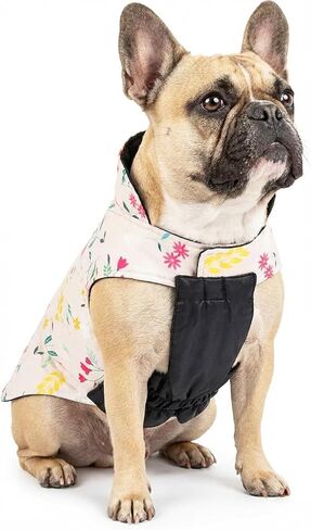 DroolingDog Reversible Dog Jacket Winter Snow Coat Warm Dog Coats Cozy Snow Jacket Vest for Small Medium Large Dogs, XL in Saudi Arabia