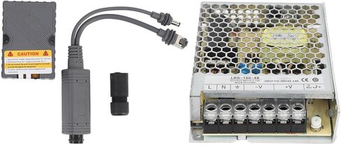 محول حاقن POE 150 وات جيجابت إيثرنت مزود طاقة يدعم 10/100/1000 ميجابت في الثانية DC48-57V 3A مدخلات دائرة كهربائية قصيرة 100 متر مسافة نقل البيانات in Saudi Arabia