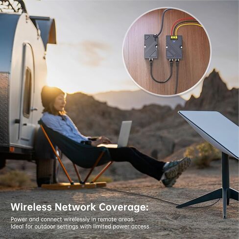 محول Dishy V2 إلى RJ45، دبوس T568B، سرعة إيثرنت 10/100/1000 ميجا بايت في الثانية مع حاقن POE، -20 إلى +55 درجة مئوية درجة حرارة التشغيل، مادة ABS in Saudi Arabia