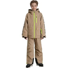 GSOU SNOW Snow Suit for Kids Ski Suit Boys Ski Jacket and Snow Bibs Set Waterproof Insulated Snowsuit Windproof for Kid Youth in Saudi Arabia
