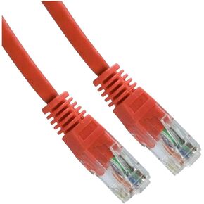 2 حزمة - 25ft CAT5e إيثرنت شبكة LAN راوتر تصحيح كابل سلك سلك أحمر متعدد الاستخدامات سلك عالمي متين يمكن الاعتماد عليه استبدال جزء الأجهزة المنزلية ترقية مكون الصيانة in Kuwait