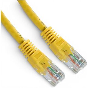 10ft CAT5e إيثرنت شبكة LAN راوتر تصحيح كابل الحبل سلك 350 ميجا هرتز RJ45 سلك عالمي متعدد الاستخدامات أصفر متين يمكن الاعتماد عليه استبدال جزء الأجهزة المنزلية ترقية مكون الصيانة in Kuwait