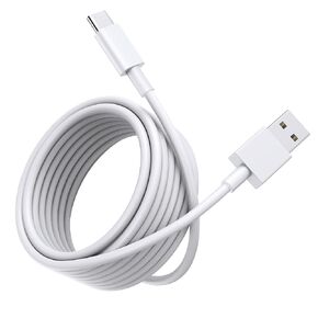 Long USB C Cable 20Ft, White Premium TPE USB A to Type C Cable Charger Cord Fast Charging for iPhone 16 15 Series Samsung Galaxy, Note, LG, Moto, Pixel and Other USB-C Device in Saudi Arabia