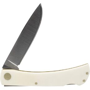 Tumbleweed Jr Tactical EDC Pocket Knife – 3 Inch Carbon Steel Blade with 3.5 Inch Smooth White Bone Handle in Saudi Arabia