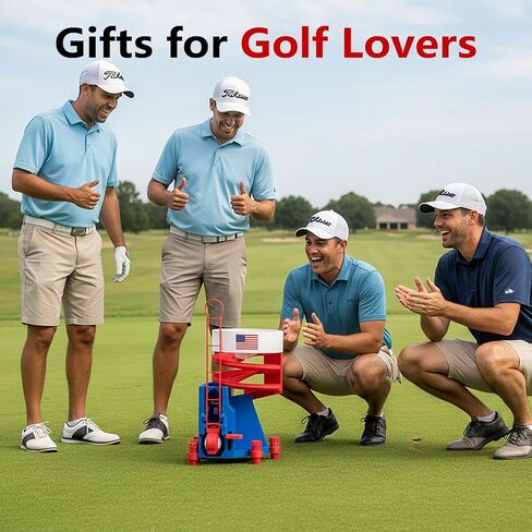 Golf Ball Dispenser, Golf Ball Launcher Pro, Automatic Golf Ball Tee up Machine with Dispenser Foot Pedal in Kuwait