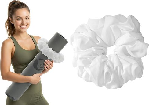 بساط اليوجا النحيف الباندا، حزام بساط أنيق ولطيف، قماش مخملي قابل للتمدد يناسب جميع سجادات اليوجا القياسية (الحصيرة غير متضمنة) in Kuwait