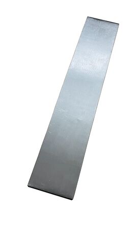 Lenza Premium D2 قضيب فولاذي من الفولاذ المقاوم للصدأ مقاس 12 × 2 بوصة بوش الحرف D2 سكين فولاذي يصنع هدايا شخصية مصنوعة يدويًا له in Kuwait