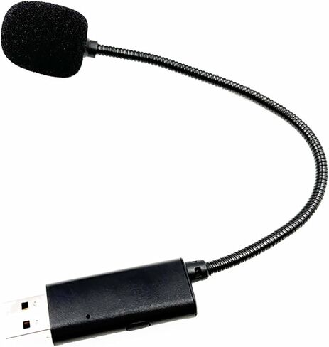 ميكروفون USB للكمبيوتر الشخصي لألعاب المؤتمرات والدردشة للكمبيوتر المحمول USB متعدد الاتجاهات مع كابل كمبيوتر محمول بكابل 9 بوصة in Kuwait