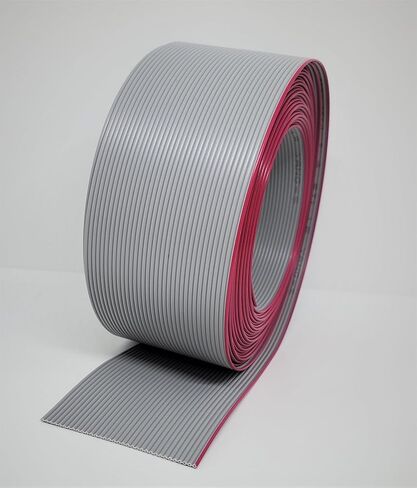 Pc Accessories - Connectors Pro 30 Pins 20 Feet Silver Flat Ribbon Cable for 2.54mm IDC Connectors 30P 20' in Kuwait