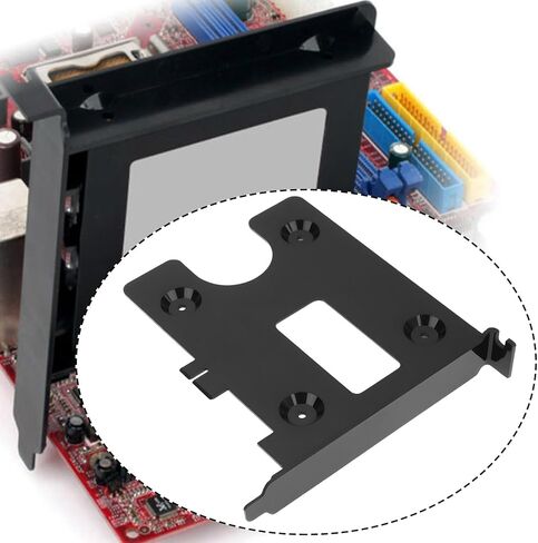 2 قطعة PCI PCI-Express فتحة تصاعد قوس ل 2.5 بوصة SSD HDD محرك محول لتوسيع تخزين الكمبيوتر المكتبي in Kuwait
