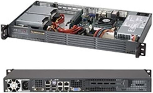 Supermicro CSE-504-203B 200W High-Efficiency Power Supply Gold Level Certified Chassis in Saudi Arabia