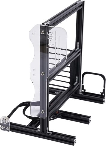 منضدة اختبار إطار الكمبيوتر الشخصي، هيكل اللوحة الأم ITX ATX MATX PC، هيكل مفتوح للهواء، مروحة تبريد المياه (أحمر) in Saudi Arabia
