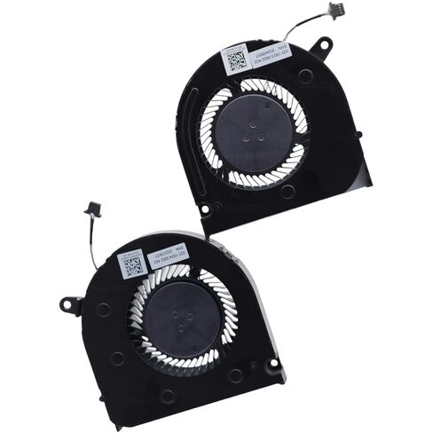 Deal4GO CPU & GPU Graphics Cooling Fan PC01D F3DF0 Replacement for Dell G3 3500 G5 5500 G5 SE 5505 (with GTX 1660Ti RTX 2060) in Saudi Arabia