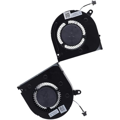 Deal4GO CPU & GPU Graphics Cooling Fan PC01D F3DF0 Replacement for Dell G3 3500 G5 5500 G5 SE 5505 (with GTX 1660Ti RTX 2060) in Saudi Arabia