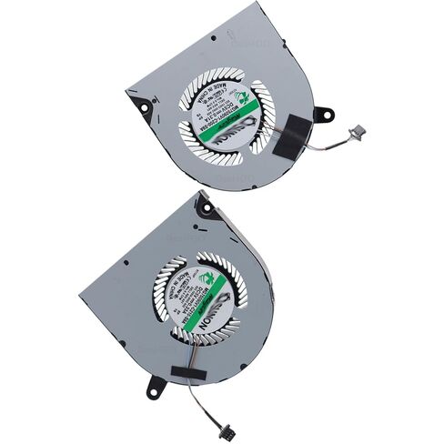 Deal4GO CPU & GPU Graphics Cooling Fan PC01D F3DF0 Replacement for Dell G3 3500 G5 5500 G5 SE 5505 (with GTX 1660Ti RTX 2060) in Saudi Arabia