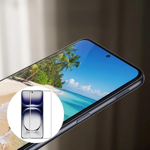 Edge 2024 Screen Protectors (2 Pack), Tempered Glass, Easy Install, Full Coverage, 4.3 X 7.1 in in Kuwait