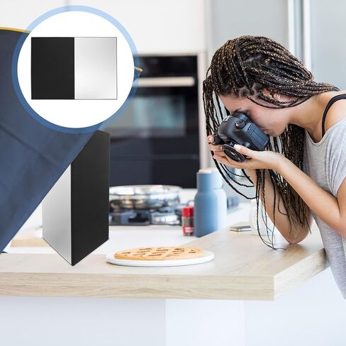 Gadpiparty A3 Foldable Photography Cardboard Light Reflector Panel for Studio and Still Life Shooting, Portable Camera Lighting Accessory with Reflective Surface in Saudi Arabia