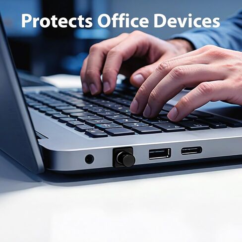قبعات غطاء الغبار Cyberguys RJ45 باللون الأسود، عبوة من 50 قطعة - أغطية منافذ إيثرنت واقية لمقابس شبكة RJ45، تحجب الغبار والحطام، سهلة التركيب والإزالة، ملاءمة مرنة متينة، توافق عالمي in Saudi Arabia
