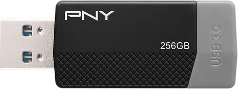 PNY USB 3.0 Flash Drive, 256GB, Assorted Colors, P-FD256ELEDG in Saudi Arabia