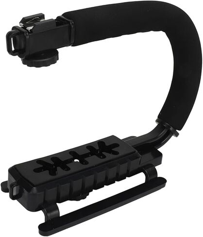 Acouto Professional Handheld Stabilizer for Camera & Camcorder - ABS & Aluminum U Shape я Video in Saudi Arabia