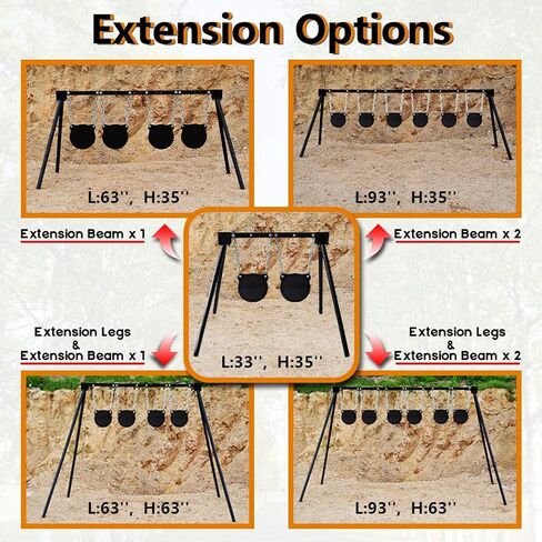Highwild Steel Target Stand for AR500 Shooting Targets in Saudi Arabia