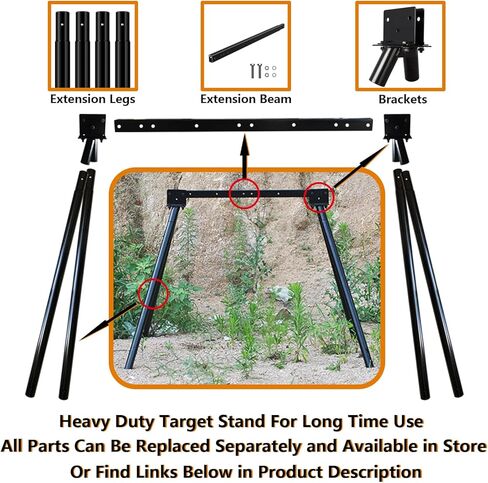 Highwild Steel Target Stand for AR500 Shooting Targets in Saudi Arabia