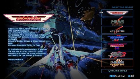 غلاف فني لـ Gradius Origins with Gradius 2 (ألعاب تشغيل محدودة #279) - لجهاز Nintendo Switch in Saudi Arabia
