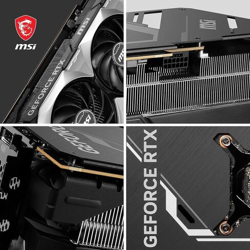 MSI GeForce RTX 4080 16GB Ventus 3X OC Gaming Graphics Card - 16GB GDDR6X, 2550 MHz, PCI Express Gen 4, 256-bit, 3X DP v 1.4a, HDMI 2.1a (Supports 4K & 8K HDR) in Saudi Arabia