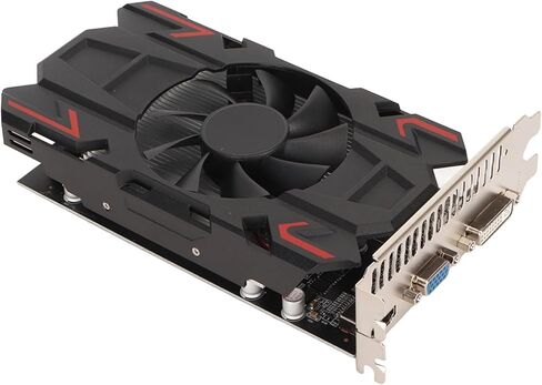 بطاقة رسومات الألعاب HD6770، 4 جيجابايت DDR5، مروحة تبريد مستقلة، PCI Express 2.0 16X، DVI، VGA، DirectX 11، لـ 10 8 8.1 7، لـ Vista، لـ Linux، Freebsd x86 (HD6770 4GB) in Kuwait