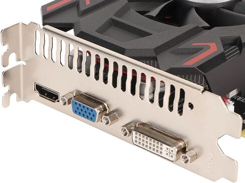 بطاقة رسومات الألعاب HD6770، 4 جيجابايت DDR5، مروحة تبريد مستقلة، PCI Express 2.0 16X، DVI، VGA، DirectX 11، لـ 10 8 8.1 7، لـ Vista، لـ Linux، Freebsd x86 (HD6770 4GB) in Kuwait