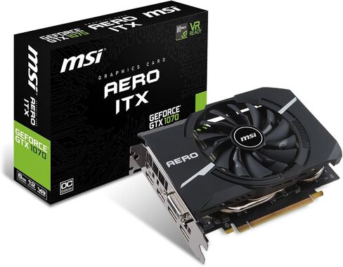 MSI Short Foundation with graphics cards GeForce GTX 1070 aero ITX, G OC in Saudi Arabia