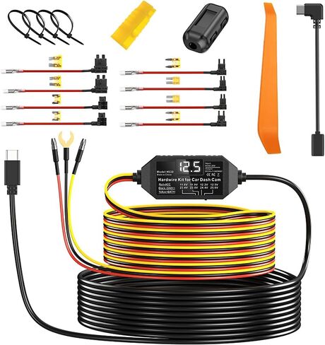 Acc Dash Cam Hardwire Kit with USB C Right Angle Port for Dashcam in Kuwait