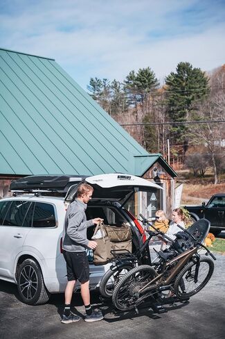 Thule Vero 2 Bike Platform Hitch Bike Rack, E-Bike Rated, 160lbs Capacity, Integrated Locks, Fits Cars, SUV, RVs, Trucks & Vans in Saudi Arabia