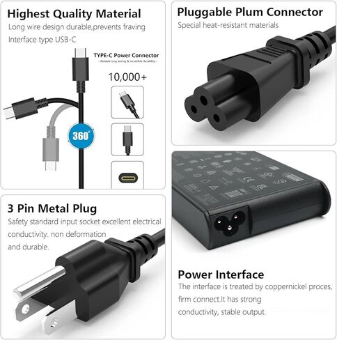 شاحن كمبيوتر محمول نحيف 135 واط 100 واط USB C متوافق مع Lenovo ThinkPad P16s P14S Z16 P16 P15S T14 E15 L14 AMD G1 T16 Series-T16 G1 G2 Gen 5 4 3 2 1 21BU ThinkBook 14P 14+ 13X G3 G4 4X21H27800 DL135YSDC3A in Kuwait