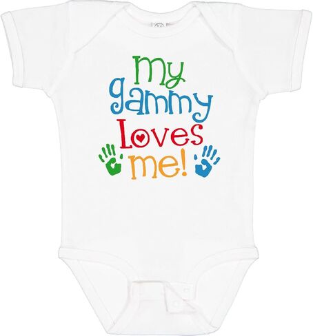 inktastic My Gammy Loves Me Baby Bodysuit in Saudi Arabia