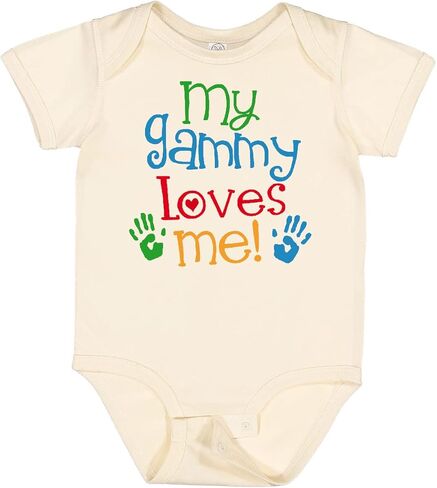 inktastic My Gammy Loves Me Baby Bodysuit in Saudi Arabia