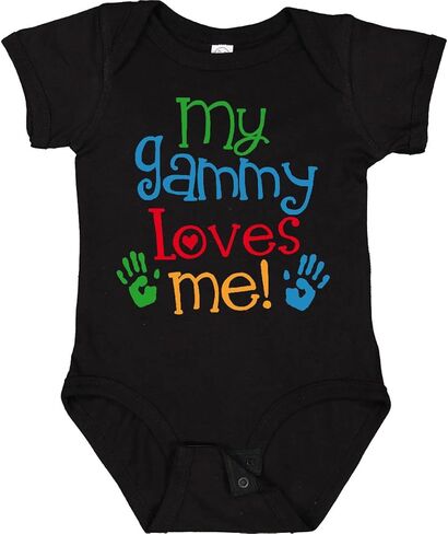 inktastic My Gammy Loves Me Baby Bodysuit in Saudi Arabia