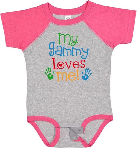 inktastic My Gammy Loves Me Baby Bodysuit in Saudi Arabia