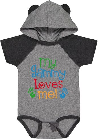 inktastic My Gammy Loves Me Baby Bodysuit in Saudi Arabia