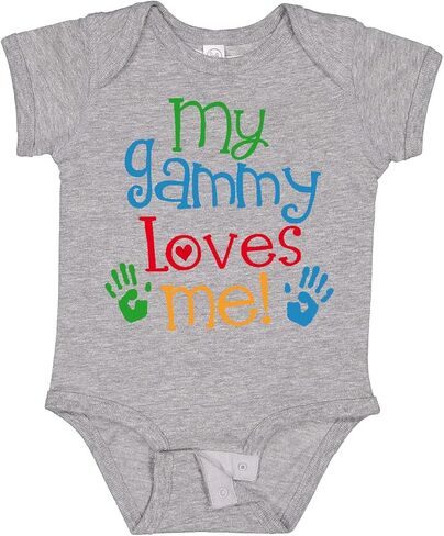 inktastic My Gammy Loves Me Baby Bodysuit in Saudi Arabia