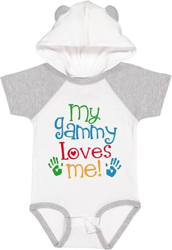inktastic My Gammy Loves Me Baby Bodysuit in Saudi Arabia